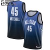Maillot Basket Enfant All-Star 2023 Team 1 Donovan Mitchell 45 Nike Bleu Swingman